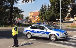 POLICJANCI ZABEZPIECZALI TOUR DE POLOGNE