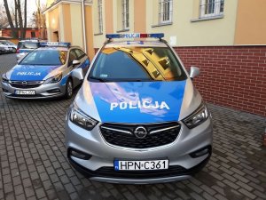 Dwa nowe radiowozy dla Policjantów z Dzierzgonia