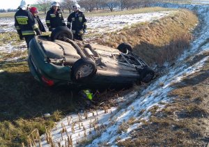 Zdarzenie drogowe w Kołozębiu