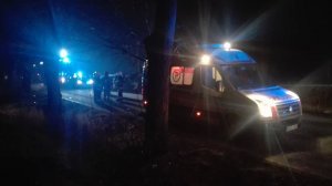 Wypadek z nietrzeźwym motorowerzystą