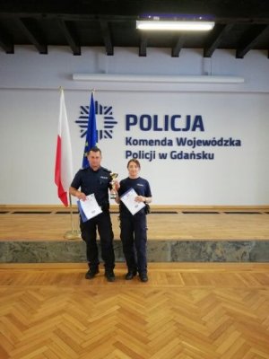 Sztumscy policjanci trzeci w konkursie na najlepszych ratowników