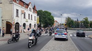 Policjanci zabezpieczali urodziny miasta