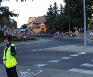 POLICJANCI ZABEZPIECZALI TOUR DE POLOGNE