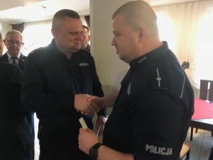 Spotkanie Wigilijne sztumskich policjantów