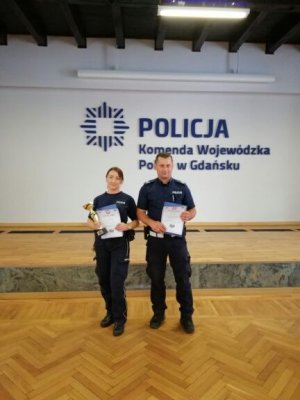 Sztumscy policjanci trzeci w konkursie na najlepszych ratowników