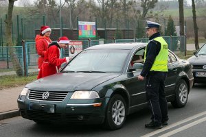 Działania policjantów i uczniów