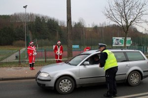 Działania policjantów i uczniów