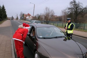 Działania policjantów i uczniów